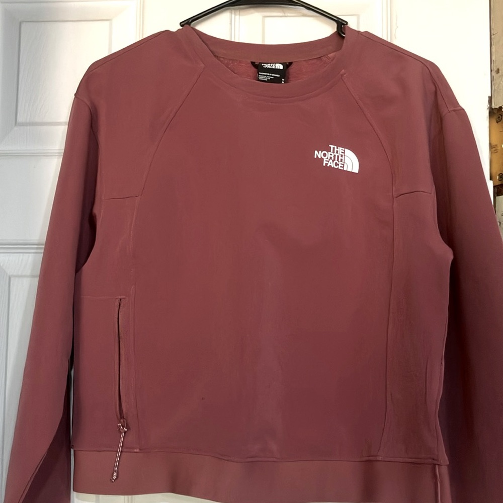 The North Face Mauve Pullover with Side Zipper